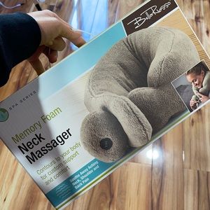 Brand new memory foam neck massager